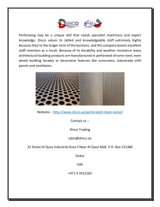 Online Perforated Sheet Metal | Plain & Marine Grade Alloy Aluminium Sheet Supplier in UAE