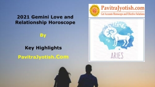 2021 Gemini Love and Relationships Horoscope