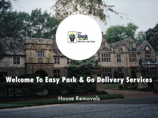 Detail Presentation About Easy Pack & Go Delivery
