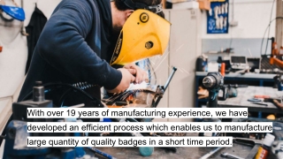 Custom Security Badges