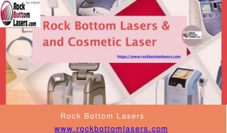 Used Cosmetic Lasers  Services