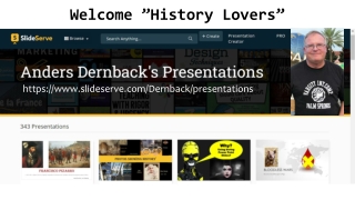 SlideServe and also SlideShare