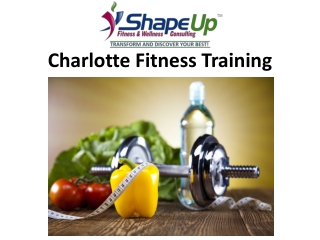 Charlotte Fitness Training
