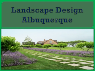 Landscape Design Albuquerque