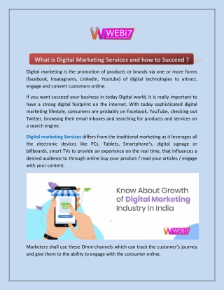 What is Digital Marketing Services and how to Succeed ?