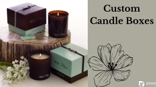 Get Quality Designed Custom Candle Boxes In Wholesale | Custom Boxes