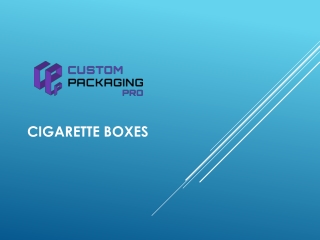 Cigarette Boxes