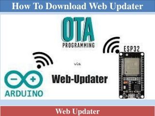 How To Dawnload Web Updater
