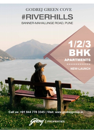 Godrej green cove #riverhills baner mahalunge road, pune brochure