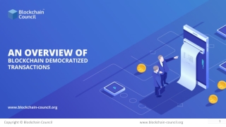 An overview of blockchain democratized transactions