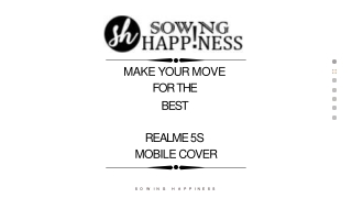 FREE Shipping – Buy OPPO RealMe 5S Covers – Sowing Happiness