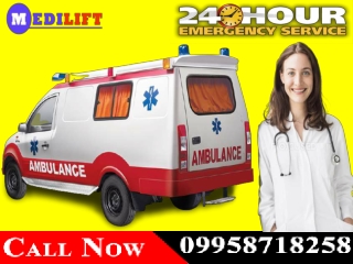 Use Amazing and Affordable Road Ambulance in Adarsh Nagar and Ashok Nagar (Ranchi) by Medilift