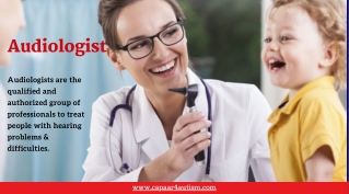 Audiologist | Hearing Aid Clinics in Bangalore