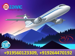 Hire Reliable Air Ambulance Service in Varanasi with Medical Facility