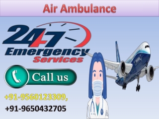 Receive High Class Air Ambulance Service in Surat and Srinagar by Medivic Ambulance