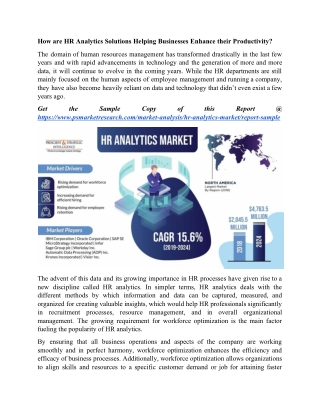 How is Rising Need to Recruit Right People Aiding in HR Analytics Market Growth?