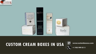 High quality Custom Cream Packaging wholesale in Texas, USA