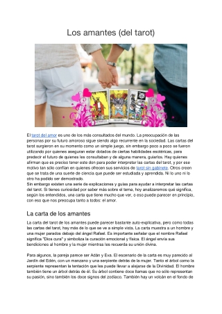 Tarot Del Amor