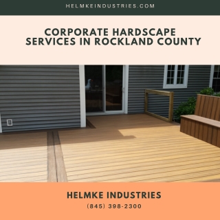 Corporate Hardscape Services in Rockland County