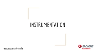 Instrumentation in automation