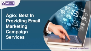 Agio: Best In Providing Email Marketing Campaign Services
