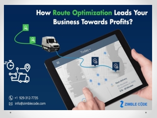 How Route Optimization Leads Your Business Towards Profits?