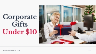 Corporate Gifts under $10