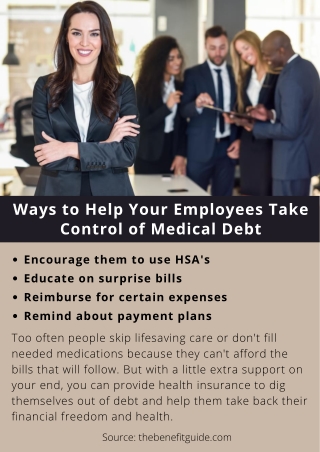 Ways to Help Your Employees Take Control of Medical Debt