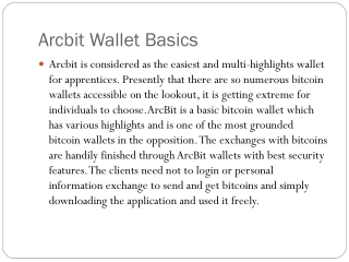 **((*&Arcbit Wallet Phone Number [ 1-856-254-3098] Wallet with best security features