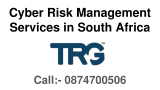 Cyber Risk Management Services in South Africa