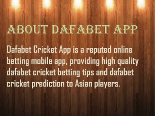 How to get Deposit dafabet-cricket-app-betting-rules-tips-odds