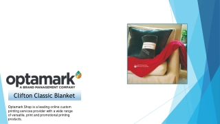 Buy Custom clifton classic blanket - Optamark