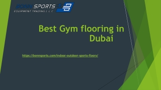Best Gym Flooring in Dubai