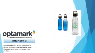 Buy Custom polyester water bottle - Optamark