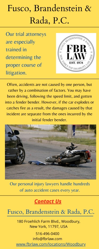 Motorcycle Accident Lawyers in Woodbury