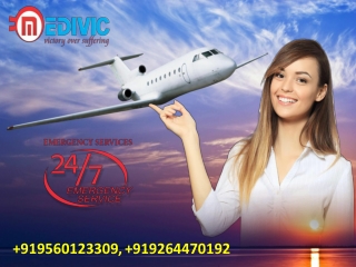 Hire World Famous Air Ambulance in Ranchi by Medivic Aviation