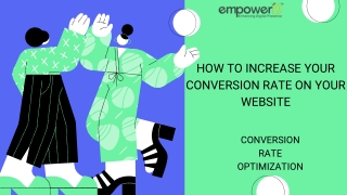 HOW TO INCREASE YOUR CONVERSION RATE ON YOUR WEBSITE