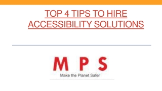 Top 4 Tips to Hire Accessibility Solutions