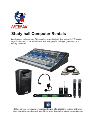 Computer Equipment Rentals New Orleans | Miteyav.com