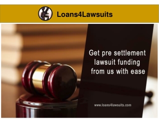lawsuit settlement loans