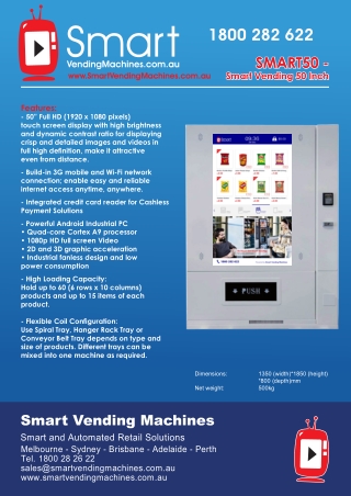 Get Safety Essentials Anywhere with Smart Vending Machines