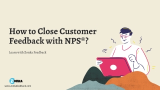 How to Close Customer Feedback with NPS®?