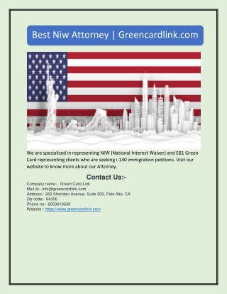 Best Niw Attorney | Greencardlink.com
