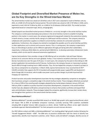Wired Interface Market Size, Growth, Trend and Forecast to 2023 | MarketsandMarkets