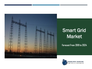 Smart Grid Market to be Worth US$73.316 billion in 2024