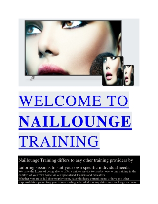 Naillounge training beauty programmes