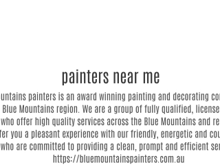 painters near me