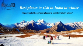 Best places to visit in India in winter