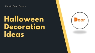 Halloween Decoration Ideas