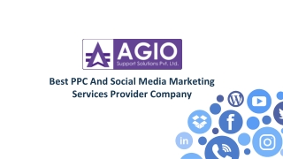 Agio: Best PPC And Social Media Marketing Services Provider Company